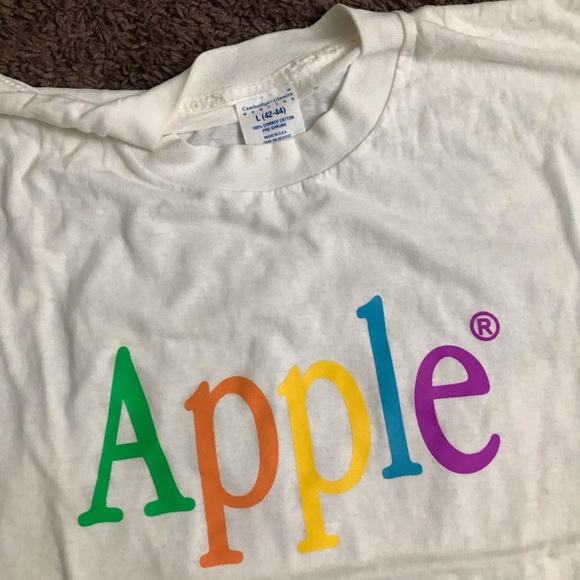retro apple shirt